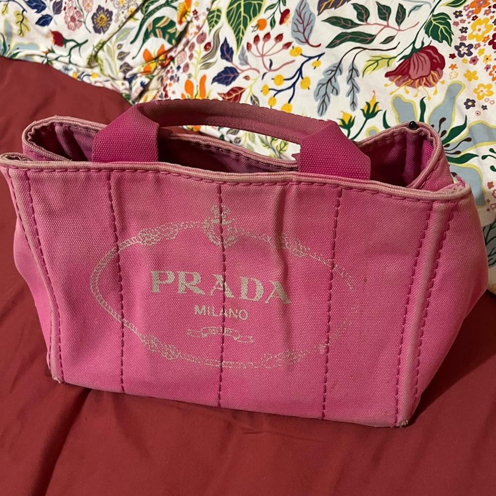 Prada pink handbag